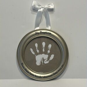 NWOT - Hallmark My Baptism Hand Photo Frame